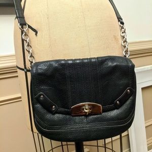 B. Makowsky leather shoulder bag